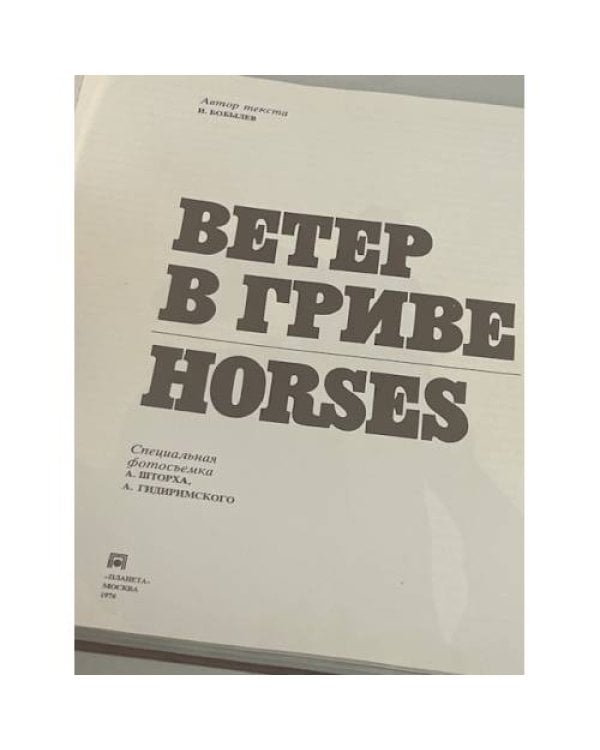 Ветер в гриве