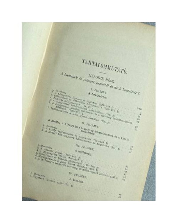 A magyar büntetőtörvénykönyv magyarázata