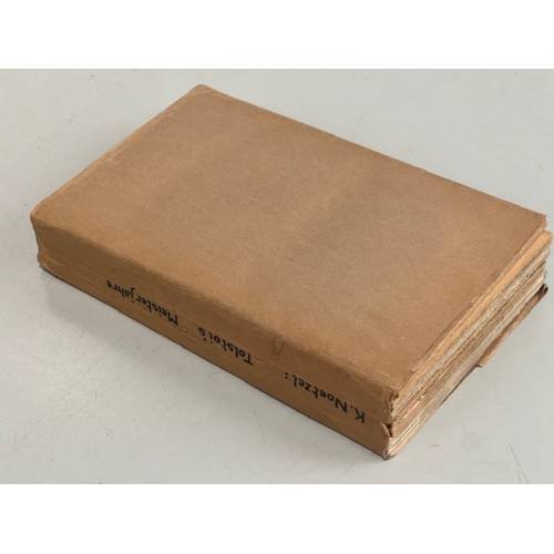 Обложка книги «Tolstois Meisterjahre. Einführung in das heutige Russland. Zweiter Teil (1918)» — Karl Nötzel