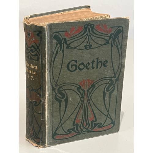 Обложка книги «Goethes Werke. Auswahl in sechzehn Bänden. Vierter Band» — Goethe Johann Wolfgang