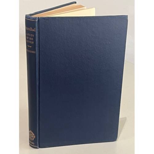 Обложка книги «Stendhal: A Study of His Novels» — F.W.J. Hemmings