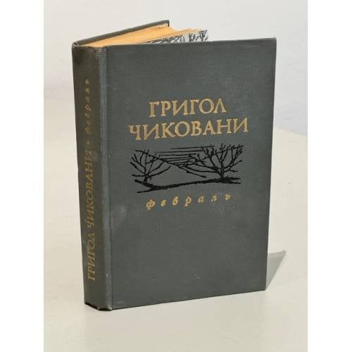 Обложка книги «Февраль» — Чиковани Григол
