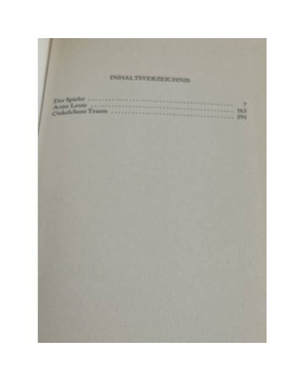 Дополнительное изображение книги «Der Spieler und andere Erzählungen»