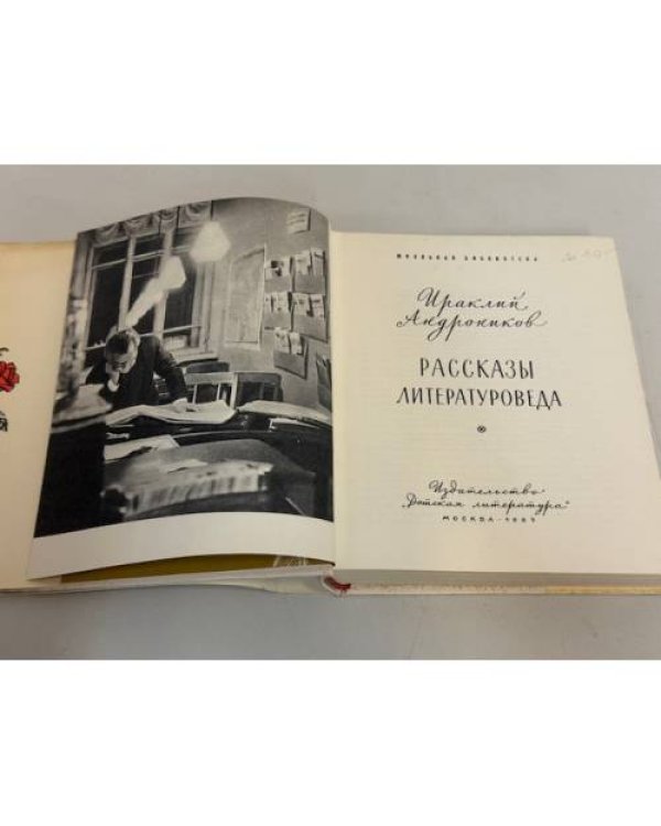 Дополнительное изображение книги «Рассказы литературоведа»