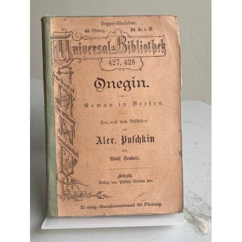 Onegin. Roman in Versen