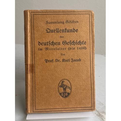 Quellenkunde der deutschen Geschichte im Mittelalter (bis 1400)