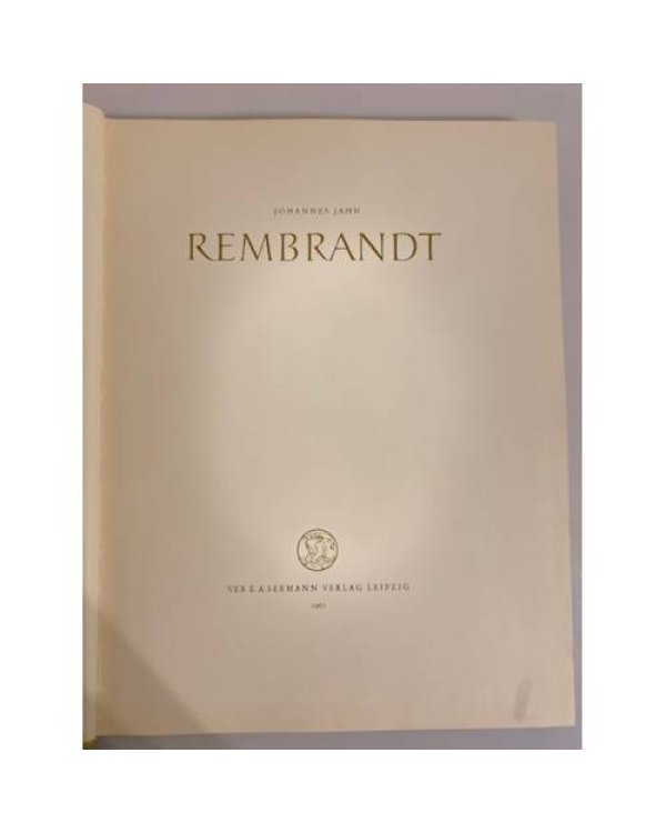 Дополнительное изображение книги «Rembrandt»