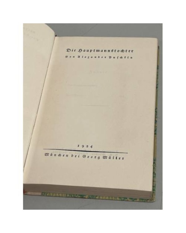  Die Hauptmannstochter