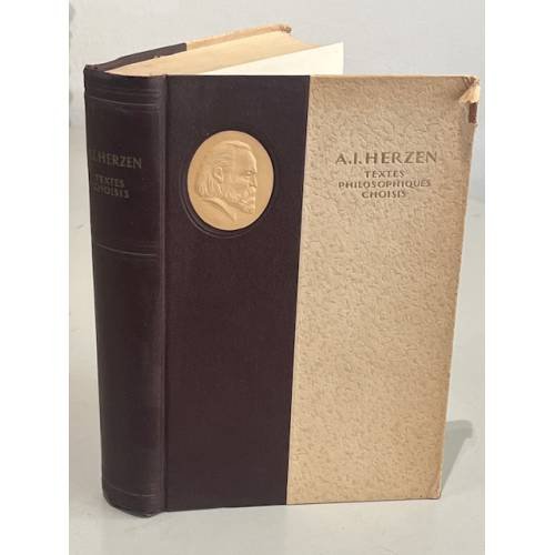 Обложка книги «A.I. Herzen. Textes philosophiques choisis» — A.I. Herzen