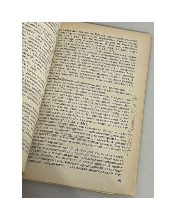 Философское мировоззрение Л.Н. Толстого