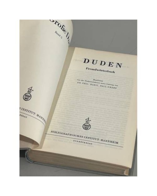 Дополнительное изображение книги «Der Große Duden. Fremdwörterbuch. Band 5»