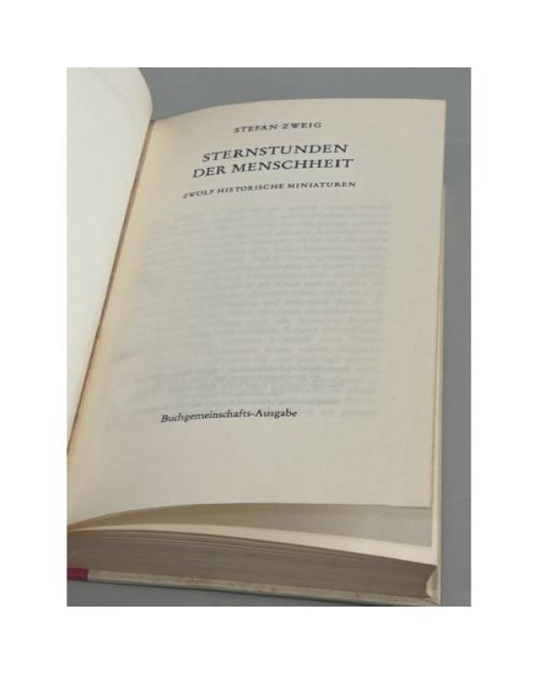 Дополнительное изображение книги «Sternstunden der Menschheit»