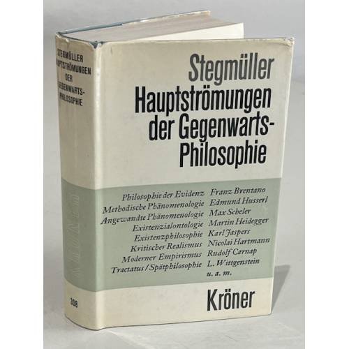 Обложка книги «Hauptströmungen der Gegenwartsphilosophie. Eine kritische Einführung» — Stegmüller Wolfgang