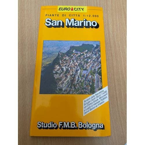 San Marino. Piante di citta 1:12.000