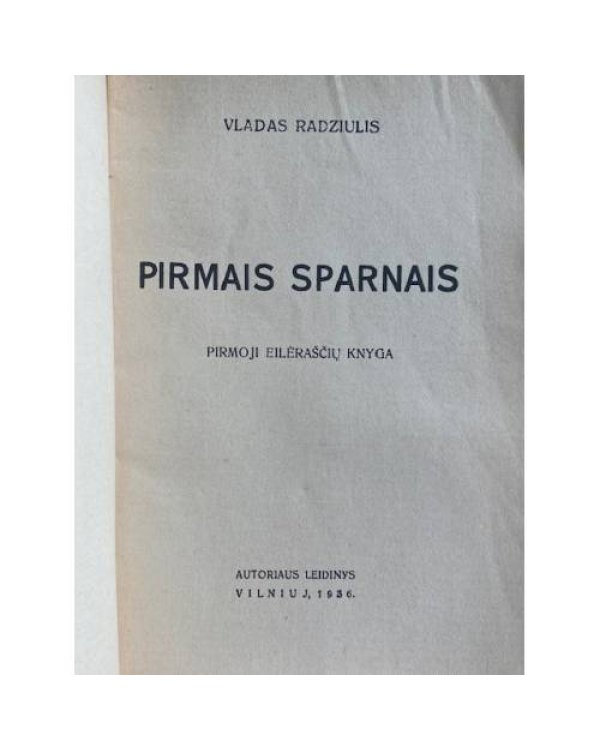 Pirmais sparnais