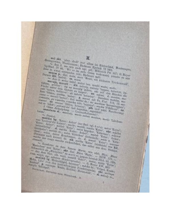 Slavisches Etymologisches Wörterbuch. Band I