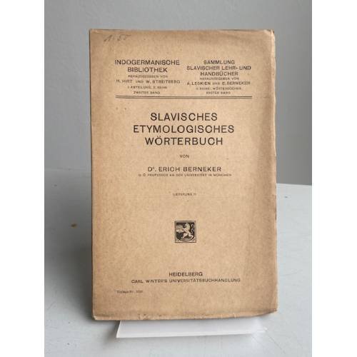 Slavisches Etymologisches Wörterbuch. Band I