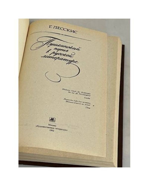 Дополнительное изображение книги «Пушкинский путь в русской литературе»