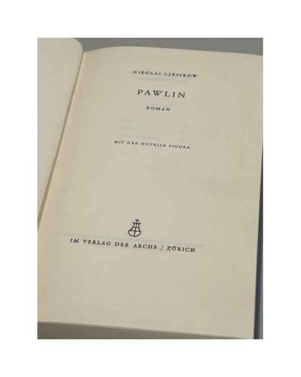 Pawlin. Roman 
