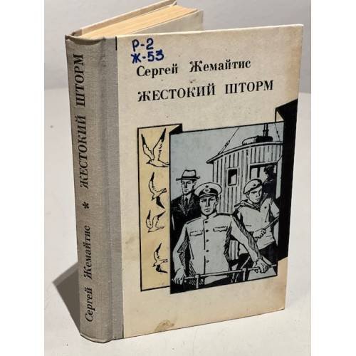 Обложка книги «Жестокий шторм» — Сергей Жемайтис