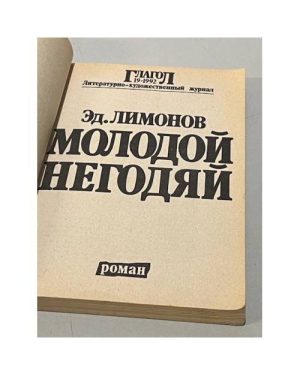 Дополнительное изображение книги «Молодой негодяй. Роман.»