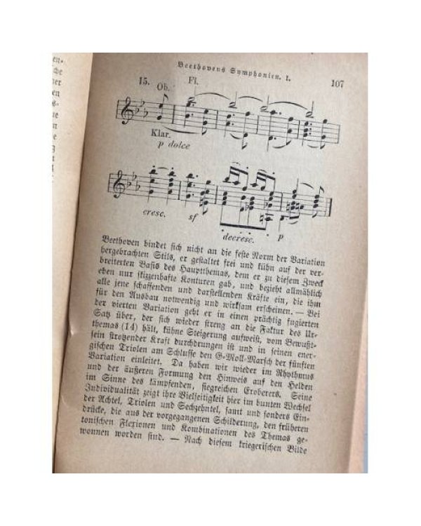 Ludwig van Beethovens Symphonien. Genetisch und musikalisch erläutert, mit zahlreichen Notenbeispielen. Symphonien Nr. 1–3 (op. 21 u. op. 55 in D-Dur “Eroica”)