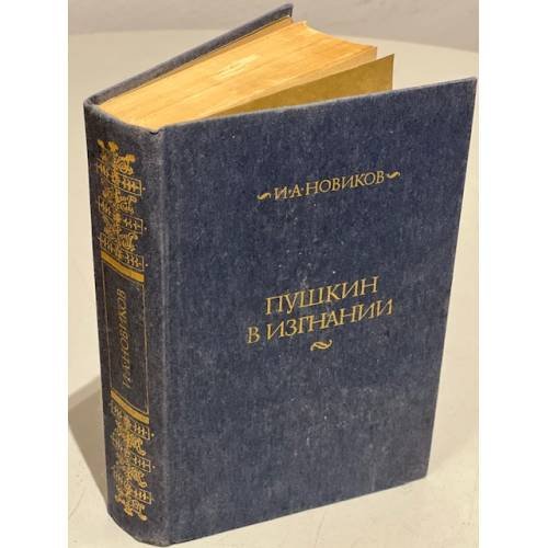 Обложка книги «Пушкин в изгнании» — Новиков Иван Алексеевич