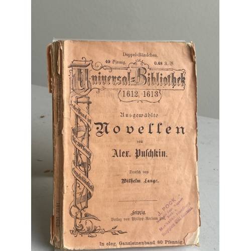 Ausgewählte Novellen von 