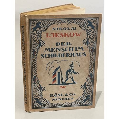 Обложка книги «Der Mensch im Schilderhaus und andere Novellen» — Nikolaj Ljeskow