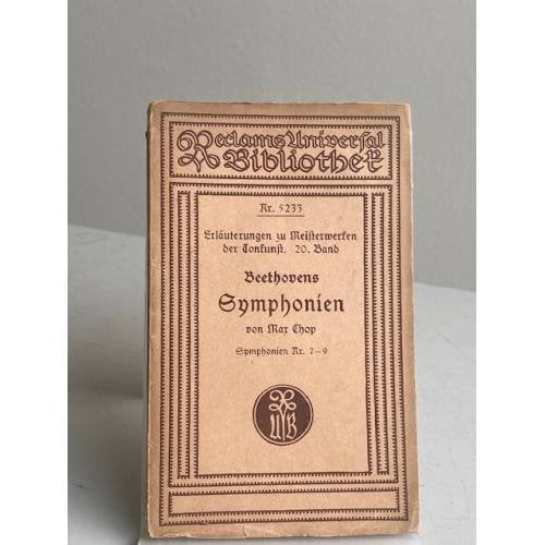 Ludwig van Beethovens Symphonien Nr. 7–9 (op. 92, 93 & 125)