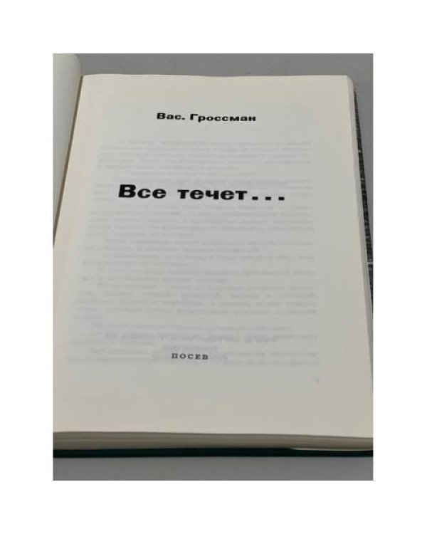 Все течет...