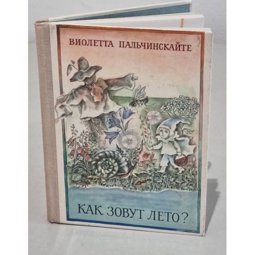Обложка книги «Как зовут лето» — Виолетта Пальчинскайте