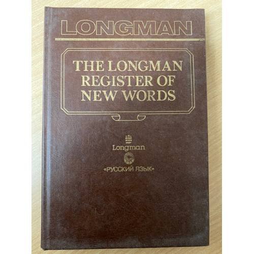 The Longman register of new words