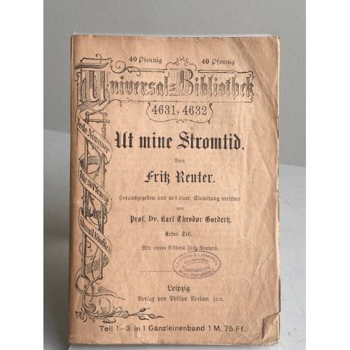 Ut mine Stromtid. Erster Teil