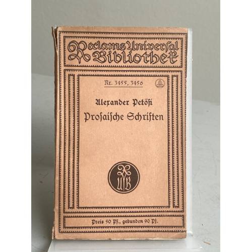 Prosaïsche Schriften