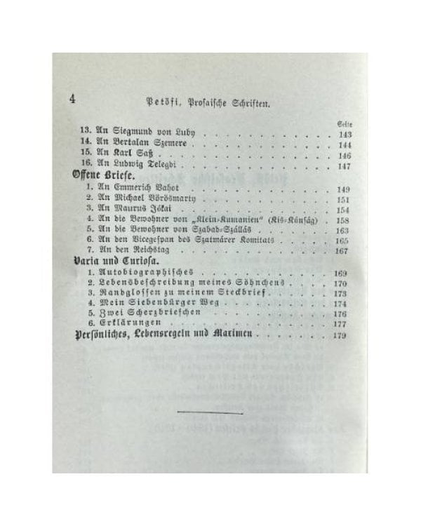 Prosaïsche Schriften
