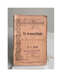 Die Hermannsschlacht. Ein Drama in fünf Aufzügen