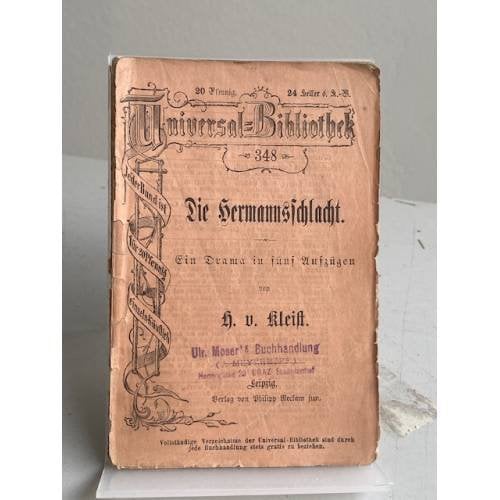 Die Hermannsschlacht. Ein Drama in fünf Aufzügen