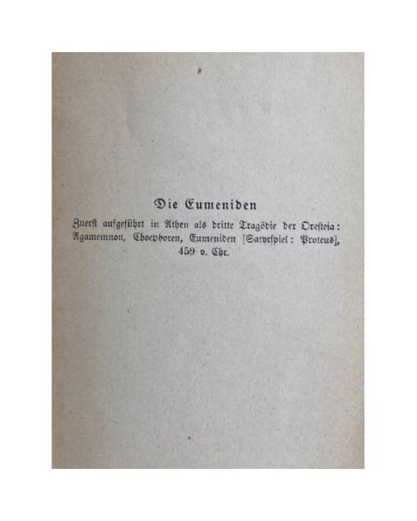 Die Eumeniden