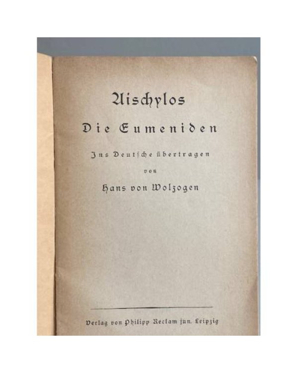 Die Eumeniden