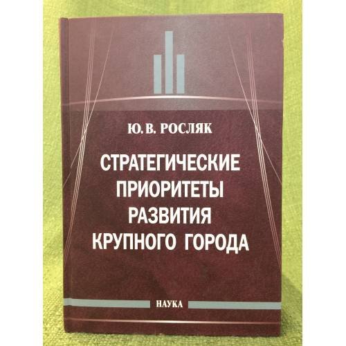 Стратегические приоритеты развития крупного города