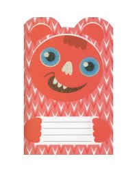 Блокнот. Розовый монстрик