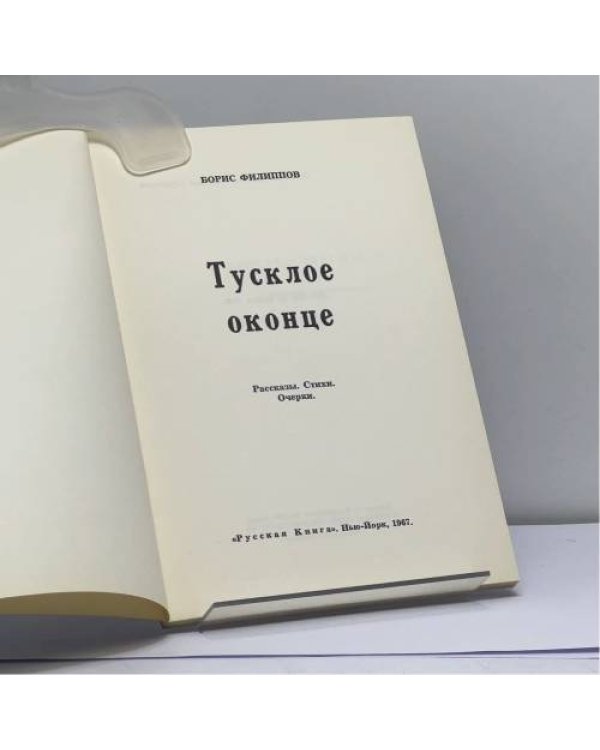 Дополнительное изображение книги «Тусклое оконце»