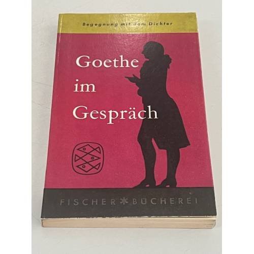 Обложка книги «Goethe im Gespräch» — Grumach Ernst