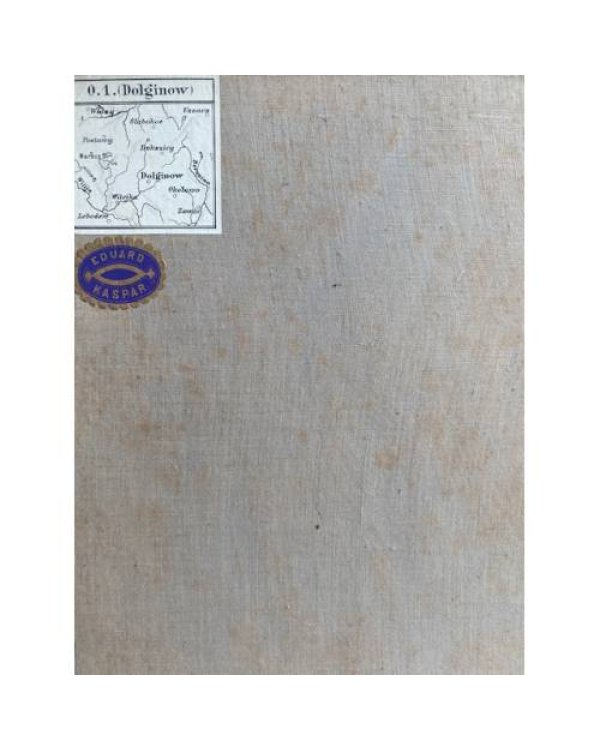 Дополнительное изображение книги «General-Karte von Central-Europa. Blatt O.1. Dolginow — Генеральная карта Центральной Европы. Лист O.1 «Долгинов»»