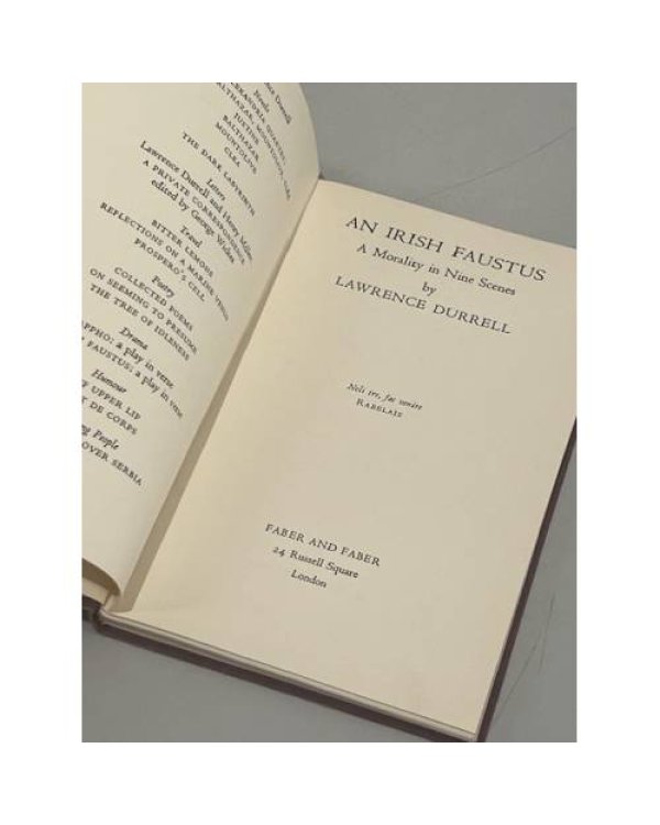 An Irish Faustus