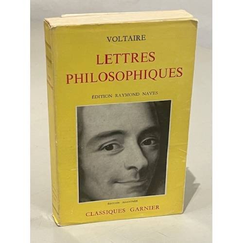 Обложка книги «Lettres philosophiques, ou Lettres anglaises» — Voltaire
