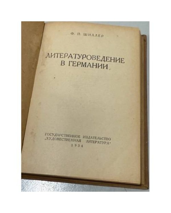Дополнительное изображение книги «Литературоведение в Германии: научная литература»