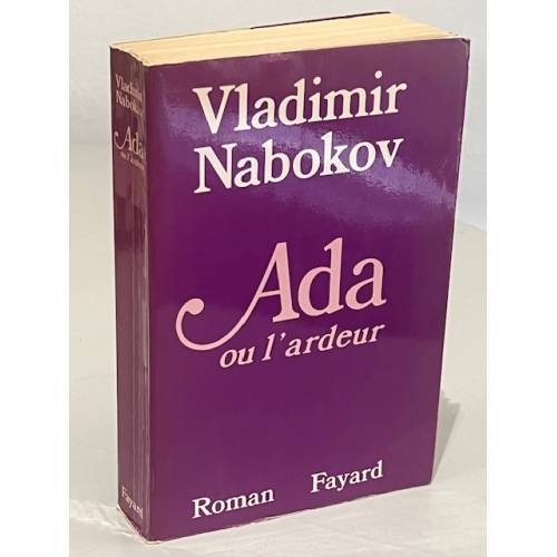 Обложка книги «Ada ou l'ardeur» — Vladimir V. Nabokov