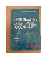 Национальные счета стран содружества независимых государств 2001-2008